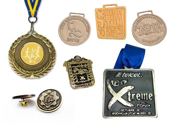 Elaboración de medallas y reconocimientos